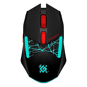 MOUSE DEFENDER GM-126 TISA RF+BT OPTIC 1600dpi 6P ЧЕРНЫЙ