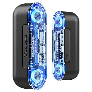 Ocoopa UT2s GamerPro, 2x 5000 мАч, до 2*8ч, powerbank 18 Вт, LED, черный