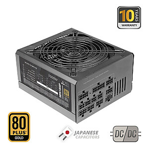 Barošanas avots MARS MPB1000P 1000W ATX 3.1 80+ ZELTS