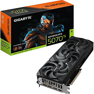 Видеокарта Gigabyte GeForce RTX 5070 Ti Windforce OC SFF 16GB GDDR7 (GV-N507TWF3OC-16GD)