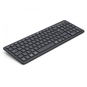 WK-300 Bezvadu Tastatūra Melna