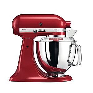 KitchenAid Artisan 5KSM175PS pārtikas pārstrādātājs 300 W 4.8 L Sarkans