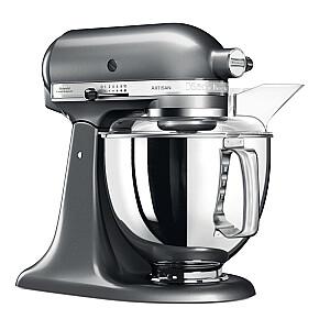 KitchenAid 5KSM175PSEMS Artisan pārtikas procesors 300 W 4.8 L Sudrabs