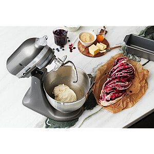 KitchenAid 5KSM175PSEMS Artisan pārtikas procesors 300 W 4.8 L Sudrabs