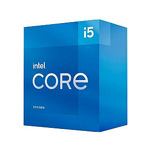 Процессор INTEL Desktop Core i5 i5-11400F 2600 МГц Ядра 6 Разъем 12 МБ LGA1200 65 Вт BOX BX8070811400FSRKP1