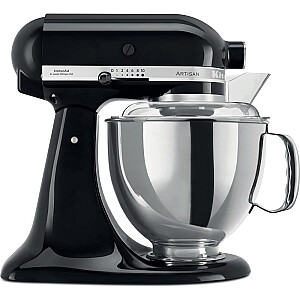 KitchenAid 5KSM175PSEOB mikseris Stenda mikseris 300 W Melns, Nerūsējošais tērauds