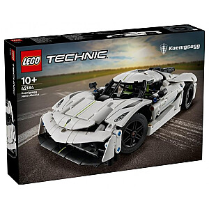 LEGO Technic 42184 Baltais hiperautomobilis Koenigsegg Jesko Absolut