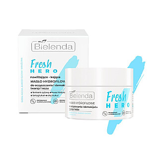 BIELENDA Fresh Hero hidrofīlais eļļas tīrīšanas un demakijažs sejai un acīm 40g