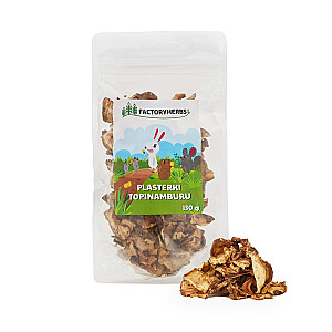 FACTORY HERBS Jeruzalemes artišoku šķēles - našķis grauzējiem un trušiem - 130g