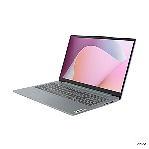 Lenovo IdeaPad Slim 3 15ABR8 | Arktiskā pelēka | TN | FHD | 1920 x 1080 pikseļi | Pretatspīduma | AMD Ryzen 7 | 5825U | 16 GB | Lodēts DDR4 | Cietā diska ietilpība 1000 GB | AMD Radeon Graphics | Windows 11 Home | 802.11ax | Bluetooth versija 5.2 | K