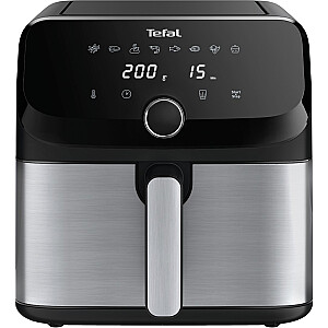 Фритюрница Tefal Easy Fry Mega EY855D10 Однокомпонентная 7.5 Л Настольная 2020 В Горячий воздух фритюрница Черный, Нержавеющая сталь