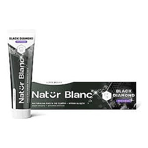 SYLVECO Natur Blanc balinošā zobu pasta Black Diamond 100ml