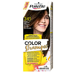 PALETTE Color Shampoo šampūns krāsošanai līdz 24 mazgāšanām 3-0 Tumšā Šokolāde