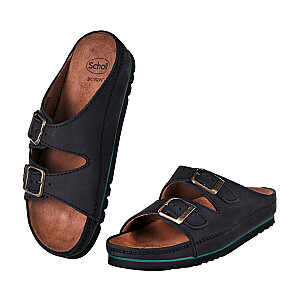 Scholl Air Bag - unisex sandales melnas, izmērs 38