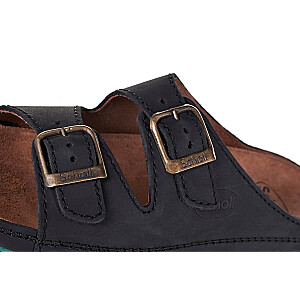 Scholl Air Bag - unisex sandales melnas, izmērs 43