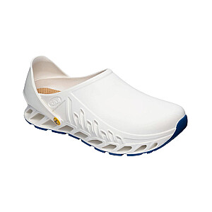 Scholl Evoflex - unisex koka kurpes baltas, izmērs 40