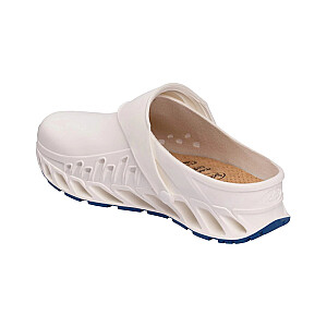 Scholl Evoflex - unisex koka kurpes baltas, izmērs 40