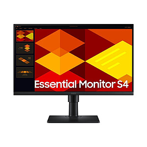 Samsung LS24D402GAUXEN | 24 " | IPS | 16:9 | 100 Гц | 5 мс | 1920 x 1080 пикселей | 250 кд/м² | Количество HDMI портов 2 | Черный