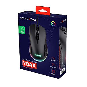 Trust GXT 922 YBAR pele labās rokas USB Type-A mehāniskā 7200 DPI