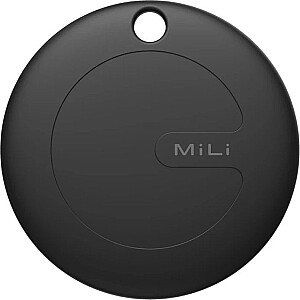 MiLi GPS lokators melns + melns atslēgu maciņš MiTag