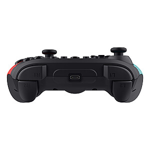 Trust GXT 1246B Muta Melns, Zils, Sarkans Bluetooth spēļu kontrolieris Nintendo Switch, Nintendo Switch Lite