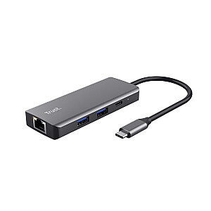 Trust Dalyx USB Type-C 1000 Mbit/s Серебристый