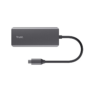 Trust Dalyx USB Type-C 1000 Mbit/s Серебристый