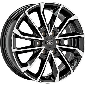 MSW 42 Van Gloss Black Full Polished 6,5x17 6x120 ET50 CB74,6 60° 1250 kg W19468001T56 MSW