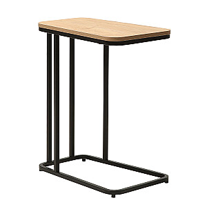 Side table HEDVIG 50x32xH60cm, ash/black