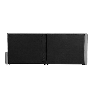 Gulta JASPER 90x200cm ar matraci HARMONY DUO, pelēka