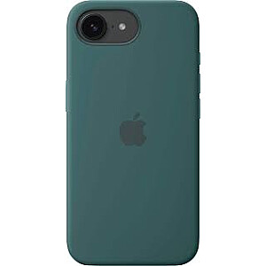 Силиконовый чехол Apple iPhone 16e зеленый