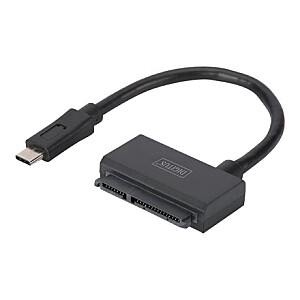 Digitus | USB 3.1 Type-C - SATA 3 adaptera kabelis 2.5" SSD/HDD | DA-70327