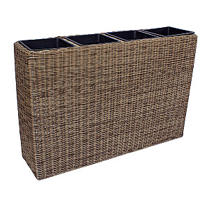 Ящик Puku WICKER 89x24xH60см, светло-коричневый