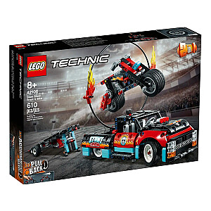 LEGO Technic Каскадер и мотоцикл (42106)