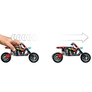 LEGO Technic Каскадер и мотоцикл (42106)