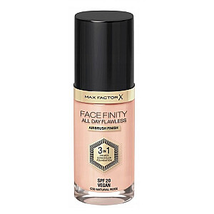 MAX FACTOR Facefinity All Day Flawless 3in1 Foundation SPF20 sejas fonds C50 Natural Rose 30ml