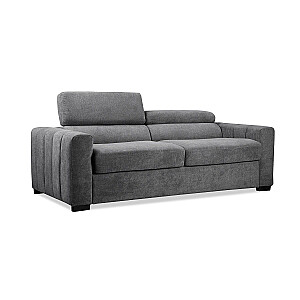 Sofa gulta KINGSTON 3-vietīga, tumši pelēka