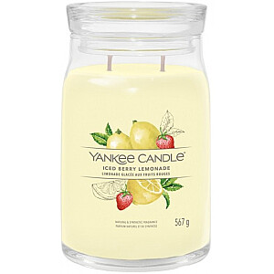 Yankee Candle Signature Iced Berry Lemonade Liela svece 567g