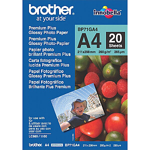 Brother fotopapīrs printerim A4 (BP71GA4)