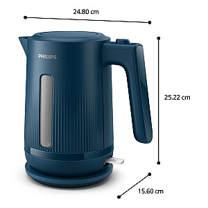 Philips 3000 sērijas HD9411/70 elektriskā tējkanna 1.7 L 2200 W Zila