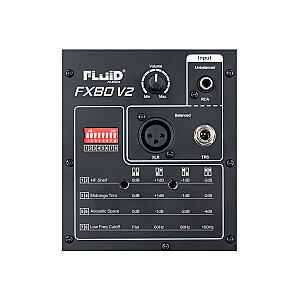 Fluid Audio FX80 V2 - aktīvā studijas monitora