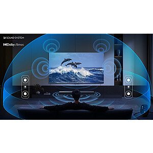 Звуковая панель TCL S S55H класса 2.1 с Dolby Atmos, беспроводным сабвуфером и Bluetooth стримингом музыки