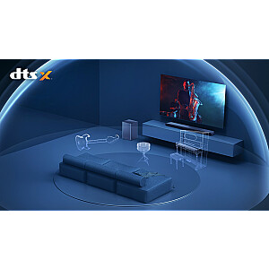 Звуковая панель TCL S S55H класса 2.1 с Dolby Atmos, беспроводным сабвуфером и Bluetooth стримингом музыки