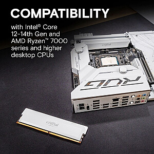 DDR5 Pro OC Память 64/6400(2*32GB) CL40 белая