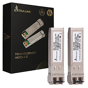 SFP28 modulis 25G 2 iepakojumā 25Gbps, LC/UPC dupleks, 850nm, 100m, multi mode, DOM