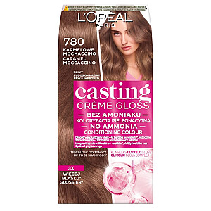 L'OREAL Casting Creme Gloss matējošā krāsa matiem 780 Karameles Mochaccino