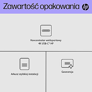 HP 4K USB-C Multiport Hub