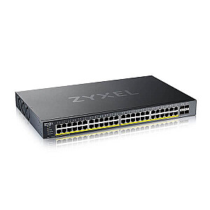 Zyxel XGS1935-52HP pārvaldīts L2/L3 Gigabit Ethernet (10/100/1000) Power over Ethernet (PoE)