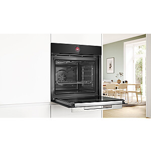 Bosch Serie 8 HBG7741B1 cepeškrāsns 71 L melna