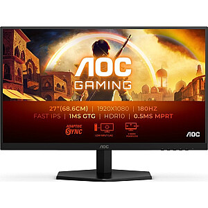 AOC 27G42E - 27" | Ātra IPS | Pilna HD | 0.5ms | 180Hz